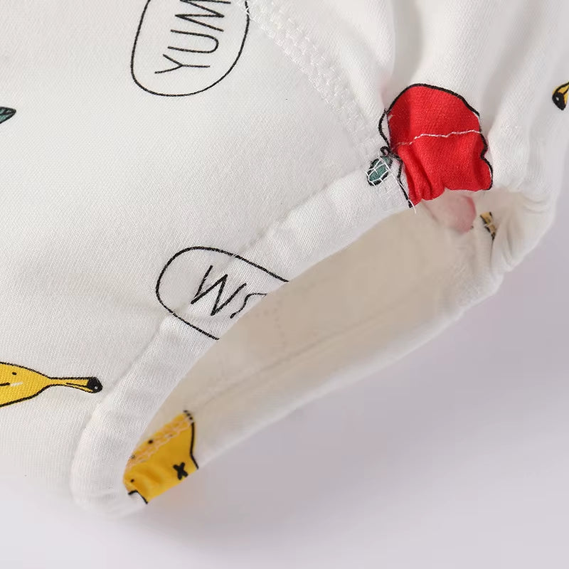Reusable Baby Training Pants – Soft Cotton Diaper Shorts for Boys & Girls