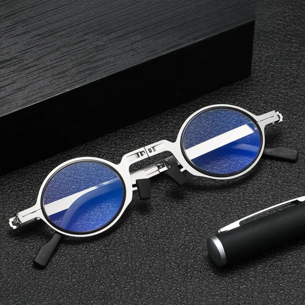 Ultra-Light Retro Folding Reading Glasses for Men and Women - Perfect for Seniors!