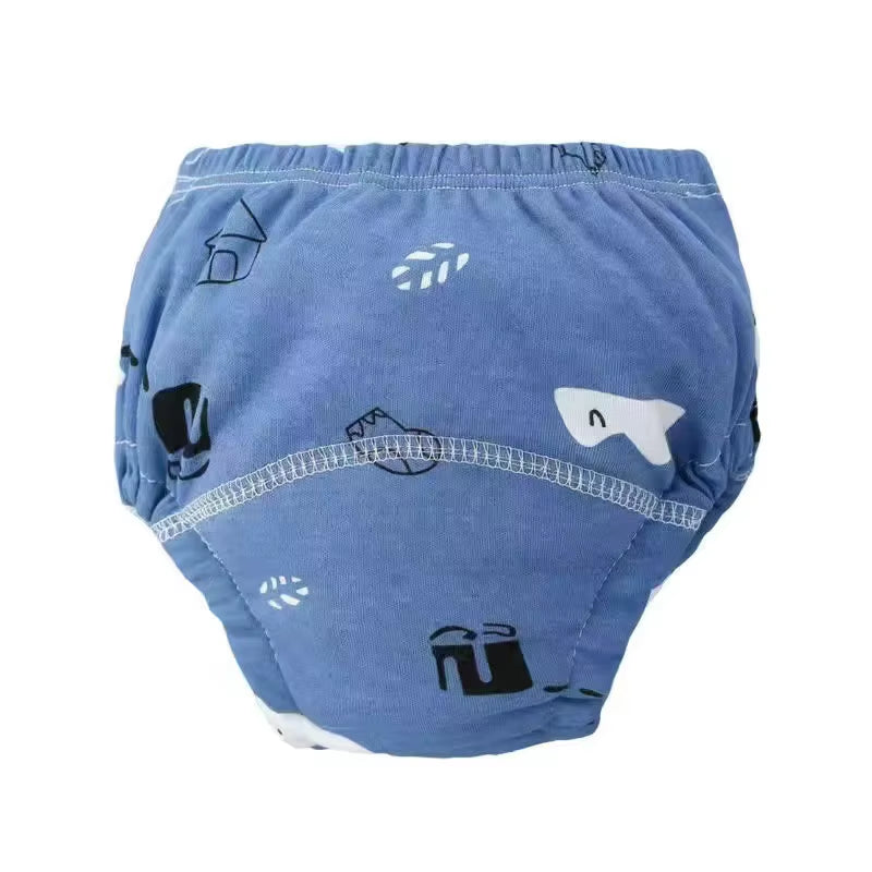 Reusable Baby Training Pants – Soft Cotton Diaper Shorts for Boys & Girls