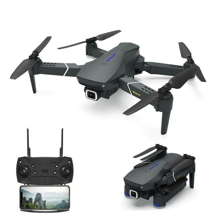 E88 Pro Foldable Quadcopter Drone - WIFI FPV, HD 4K Camera, Altitude Hold