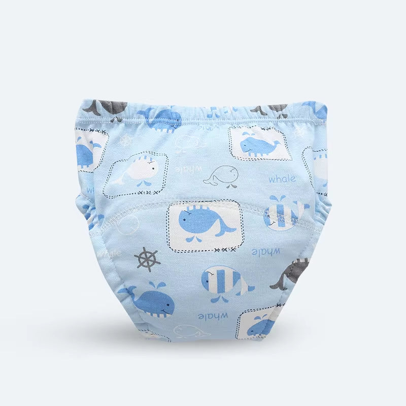 Reusable Baby Training Pants – Soft Cotton Diaper Shorts for Boys & Girls