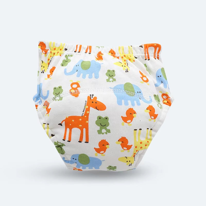 Reusable Baby Training Pants – Soft Cotton Diaper Shorts for Boys & Girls
