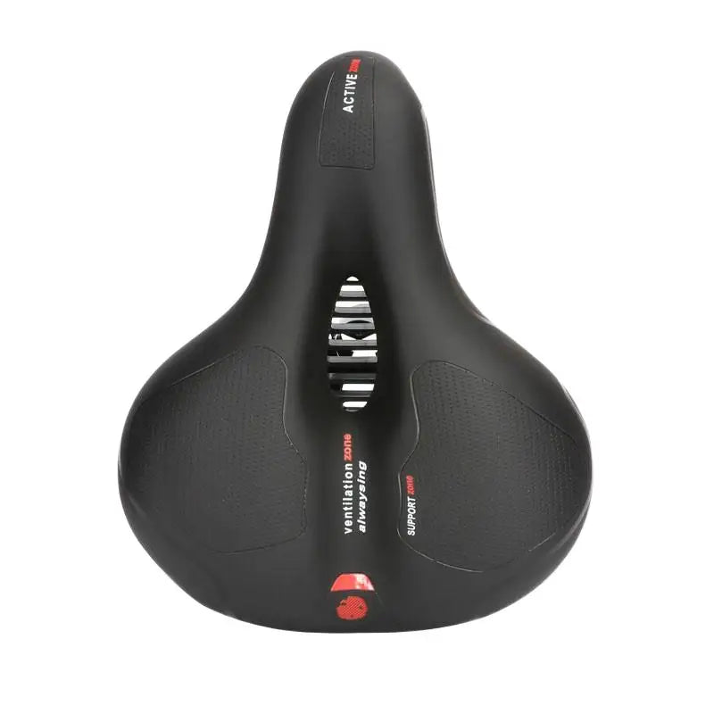 Shock-Absorbing Breathable Bike Saddle – Ergonomic Comfort Seat for MTB & Road Bikes
