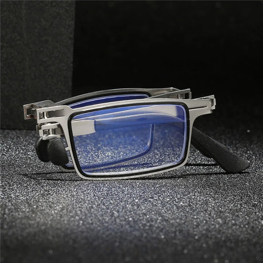 Ultra-Light Retro Folding Reading Glasses for Men and Women - Perfect for Seniors!