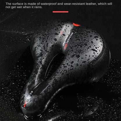 Shock-Absorbing Breathable Bike Saddle – Ergonomic Comfort Seat for MTB & Road Bikes