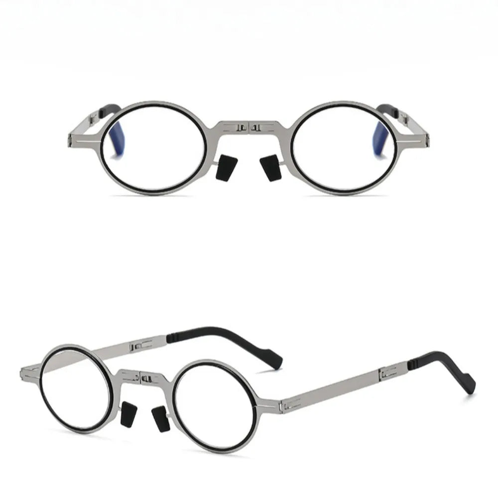 Ultra-Light Retro Folding Reading Glasses for Men and Women - Perfect for Seniors!