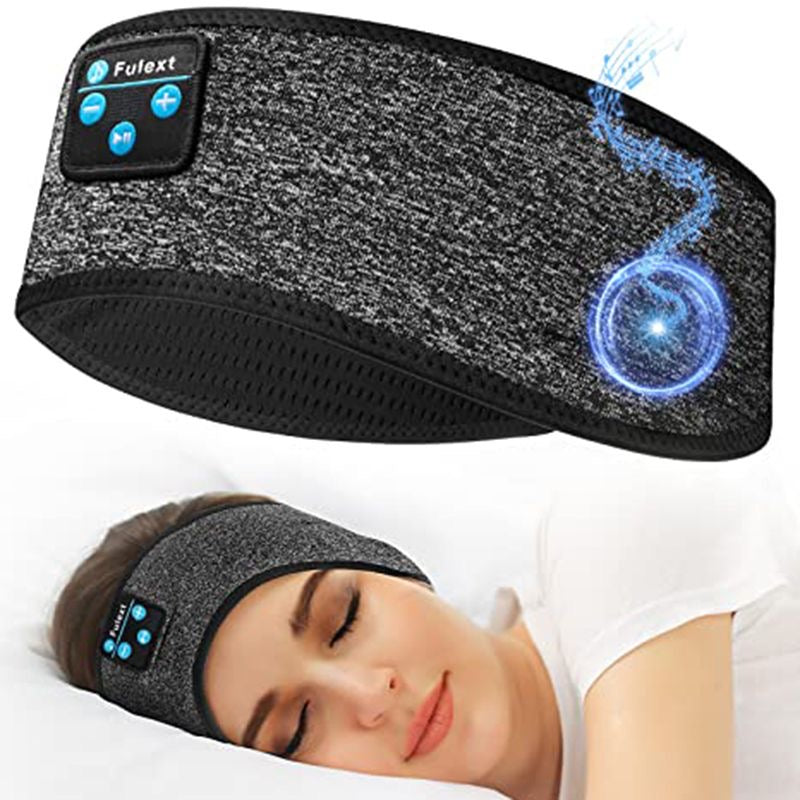 Bluetooth Sleep Headband – Wireless Music Headband with Built-In Headphones, Ultra-Soft Fabric, 10-Hour Battery Life