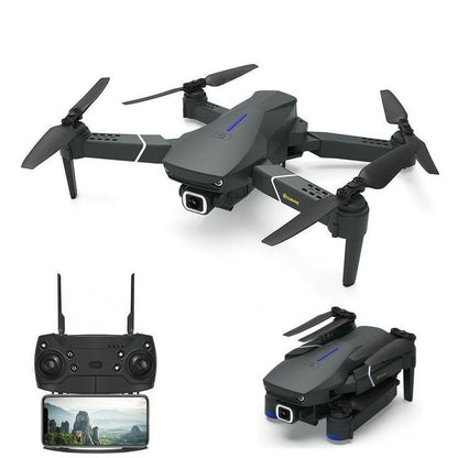 E88 Pro Foldable Quadcopter Drone - WIFI FPV, HD 4K Camera, Altitude Hold