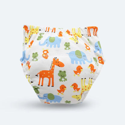 Reusable Baby Training Pants – Soft Cotton Diaper Shorts for Boys & Girls